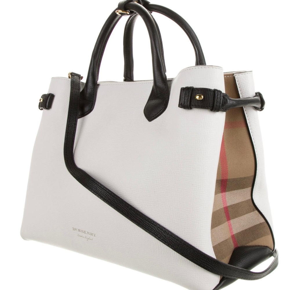 Burberry derby tote bag